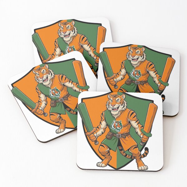 Item preview, Bash the Bengal on a Shield designed and sold by SavannaPride.