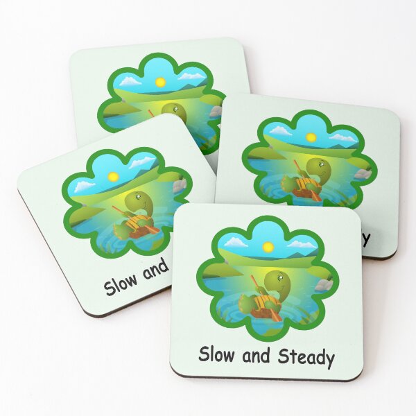 Item preview, Cute Turtle Art – Slow and Steady designed and sold by NotEqualOfficial.