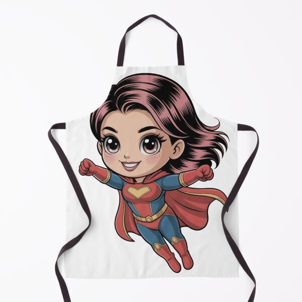 Item preview, Cute Flying Heroine – Kawaii Chibi Super Girl designed and sold by Dospart.
