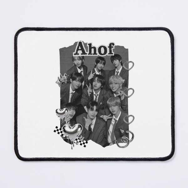Item preview, AHOF Kpop Boy group Scrapbook Collage Cozy Y2K Vintage Design designed and sold by AJUNICE STUDIO.