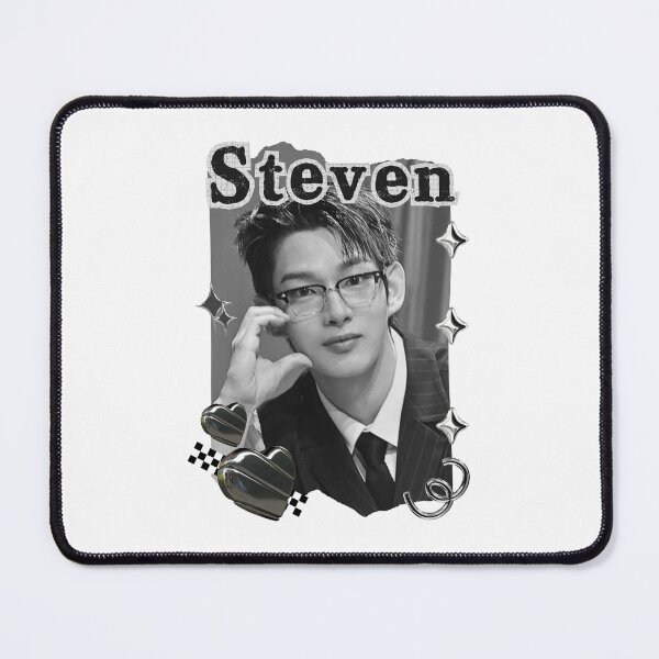 Item preview, AHOF Steven Kpop Boy group Scrapbook Collage Cozy Y2K Vintage Design designed and sold by AJUNICE STUDIO.