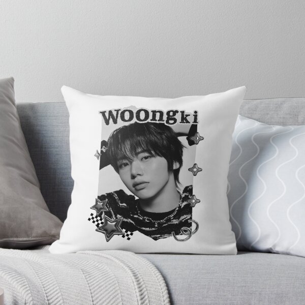 Item preview, AHOF Woongki Kpop Boy group Scrapbook Collage Cozy Y2K Vintage Design designed and sold by AJUNICE STUDIO.