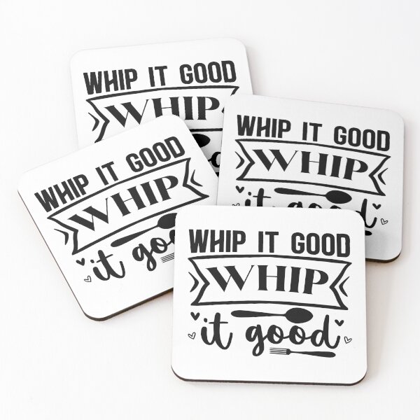 Item preview, Whip It Good Funny Kitchen Quote - Humorous Retro Baking Whisk Art designed and sold by FuzionRaptor.