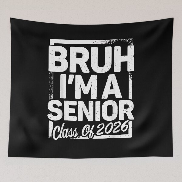 Item preview, Bruh I'm A Senior 26 Class of 2026 Funny School Graduation designed and sold by Cheesymatiion.