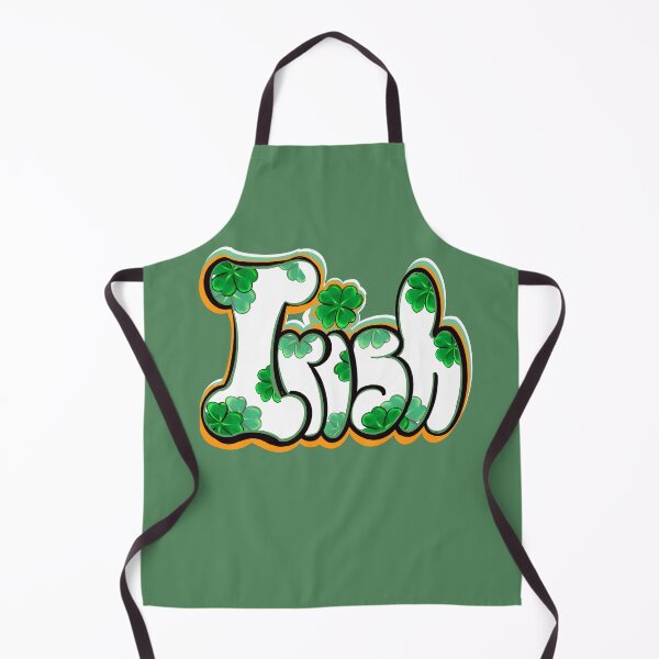 Item preview, Irish Clover pattern Shamrock - Ireland Flag colors colours green three leaf clover shamrock. Best Irish gifts designed and sold by Artonmytee.