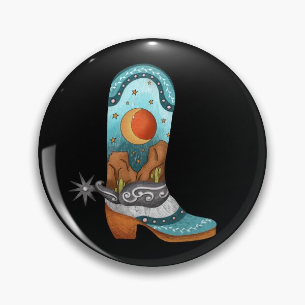 Item preview, Cowgirl boot with spur designed and sold by pinkyfish1010.
