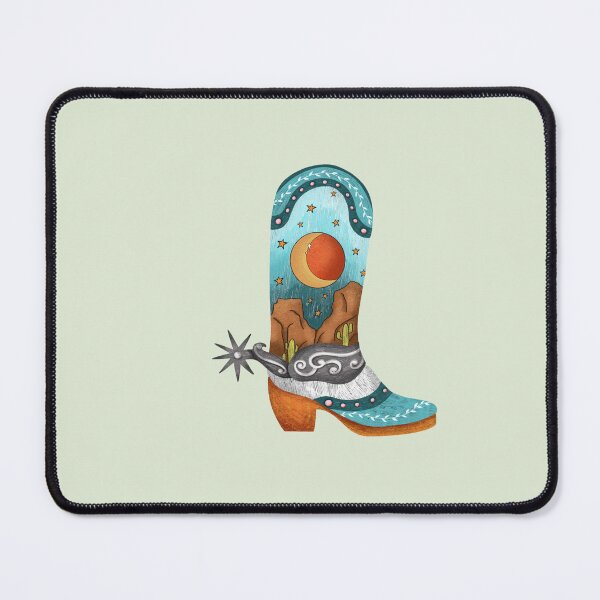 Item preview, Cowgirl boot with spur designed and sold by pinkyfish1010.