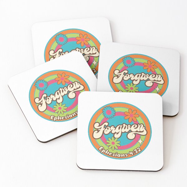 Item preview, Retro Forgiven Christian Art designed and sold by Retro Callback.