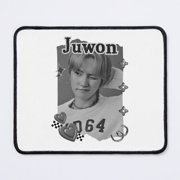Item preview, AHOF Juwon Kpop Boy group Scrapbook Collage Cozy Y2K Vintage Design designed and sold by AJUNICE STUDIO.