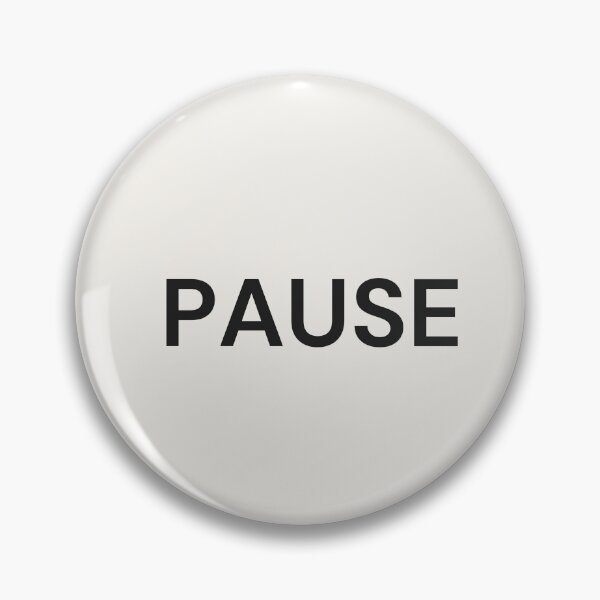 Item preview, Pause - A reminder tee designed and sold by QuietlyBecoming.