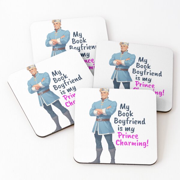 Item preview, My Book Boyfriend is my Prince Charming! designed and sold by Robin Knight.