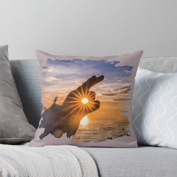 Item preview, Hand Holding the Sun at Sunset designed and sold by Arturo Daniel Garcia Palomo.