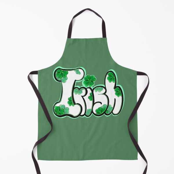 Item preview, Copy of Irish Clover pattern Shamrock - Ireland Flag colors colours green three leaf clover shamrock. Best Irish gifts designed and sold by Artonmytee.