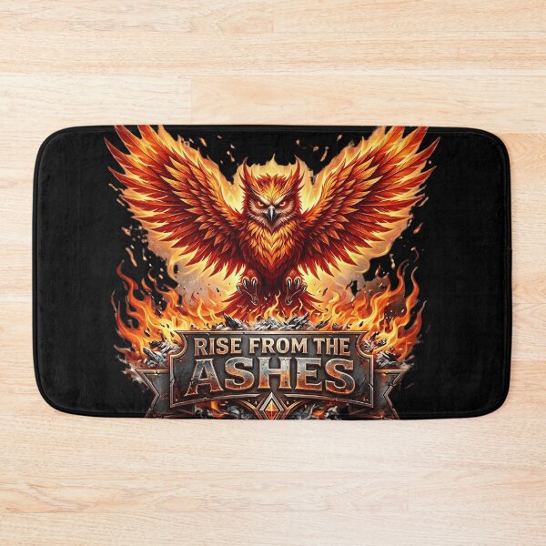 Item preview, Phoenix Rising - Rise From The Ashes Fiery Bird Design designed and sold by YBsahadow.