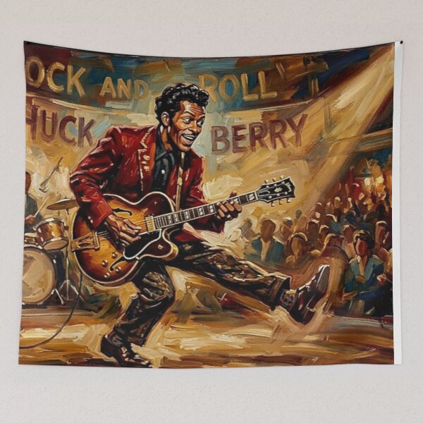 Item preview, Johnny B. Goode: Chuck Berry’s Legendary Duckwalk designed and sold by Art's Diner.
