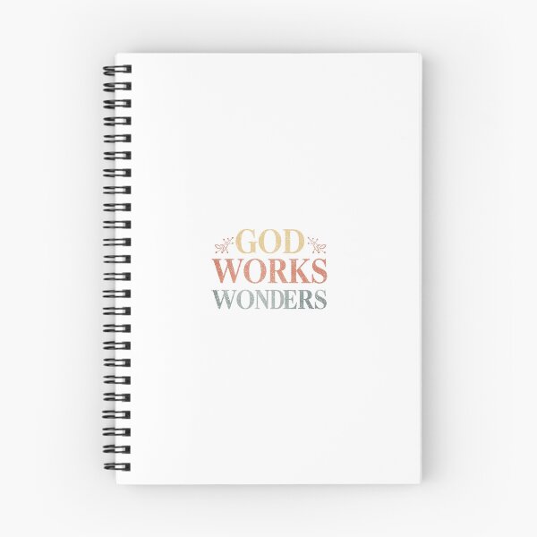 Item preview, God Works Wonders Faith Wall Art designed and sold by Sunniz.