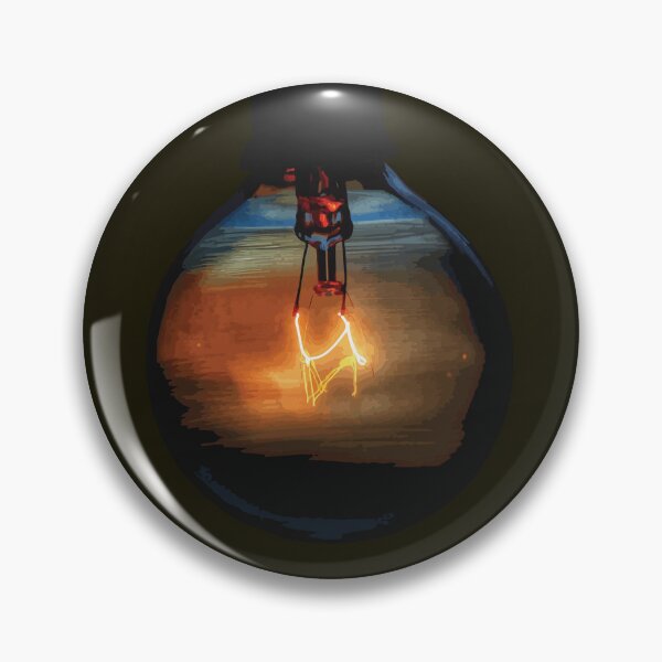 Item preview, Glowing Incandescent Light Bulb Close‑Up designed and sold by Arturo Daniel Garcia Palomo.
