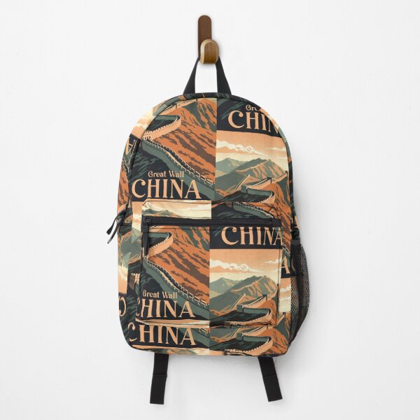Item preview, Great Wall China Vintage Travel Wall Art designed and sold by Atlas Poster Co..