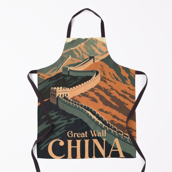 Item preview, Great Wall China Vintage Travel Wall Art designed and sold by Atlas Poster Co..