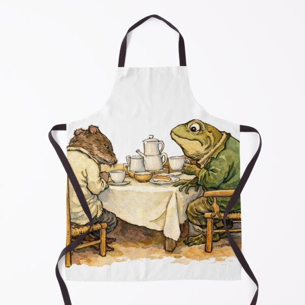 Item preview, Wind in the Willows Watercolor Rat and Toad Tea Party Illustration for Classic Literature Lovers designed and sold by RickE.