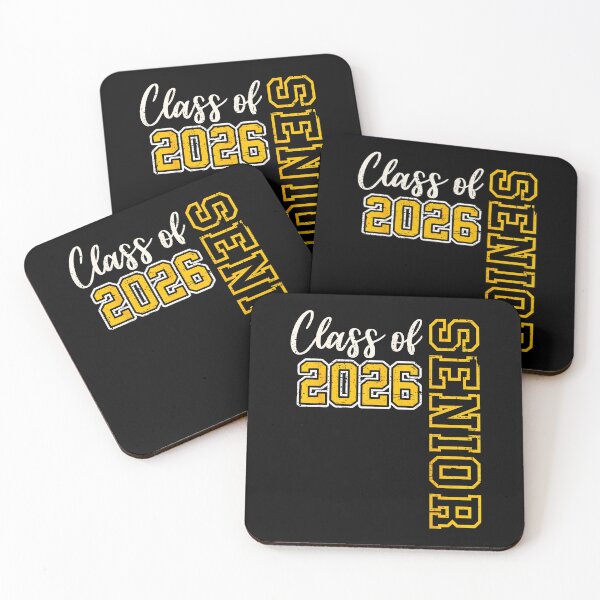 Item preview, Class of 2026 Senior 26 High School Graduation Black Gold designed and sold by Cheesymatiion.