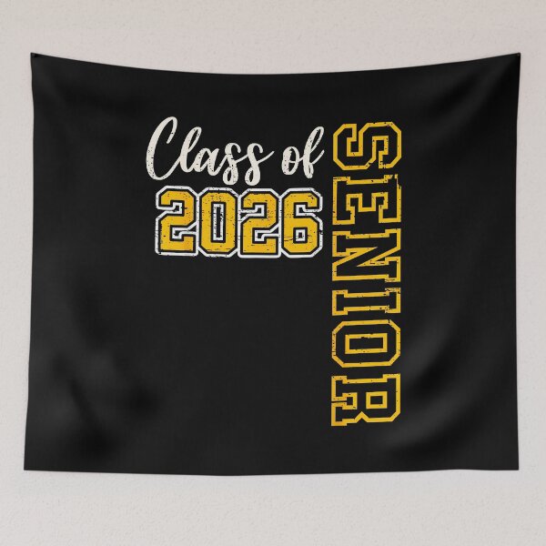 Item preview, Class of 2026 Senior 26 High School Graduation Black Gold designed and sold by Cheesymatiion.