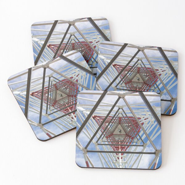 Item preview, Abstract Triangles on Communication Tower designed and sold by InlandStyle.
