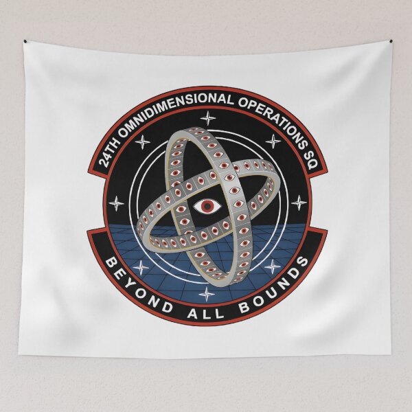 Item preview, The Watcher of Dimensions: 24th Omnidimensional Operations Patch designed and sold by CharlieDesings.