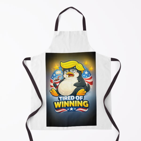 Item preview, Tired of Winning with American Flag designed and sold by Penguin-Arts.