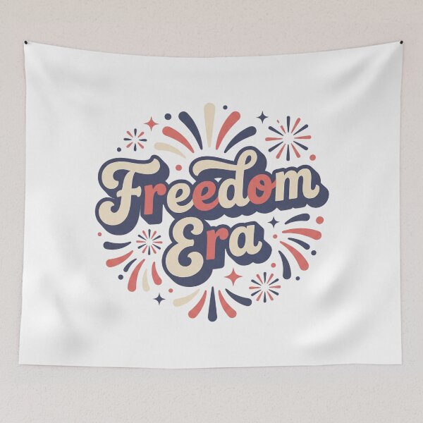 Item preview, Freedom Era – Trendy 4th of July Patriotic Aesthetic Design designed and sold by relso.
