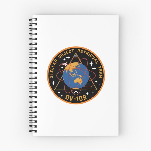 Item preview, Stellar Object Retrieval Team: OV-109 Mission Patch designed and sold by CharlieDesings.