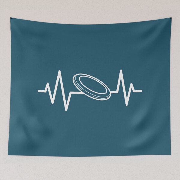 Item preview, Heartbeat Ultimate Frisbee designed and sold by NosandEdgy.