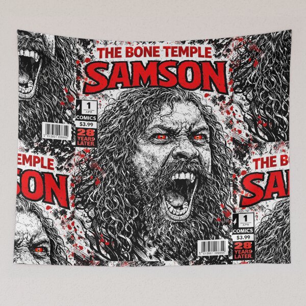 Item preview, 28 YEARS LATER SAMPSON BONE TEMPLE INK SPLATTER Celebrative print JACK O'CONNELL RALPH FIENNES ALFIE WILLIAMS DANNY BOYLE ALEX GARLAND CILLIAN MURPHY designed and sold by Campbell0395.