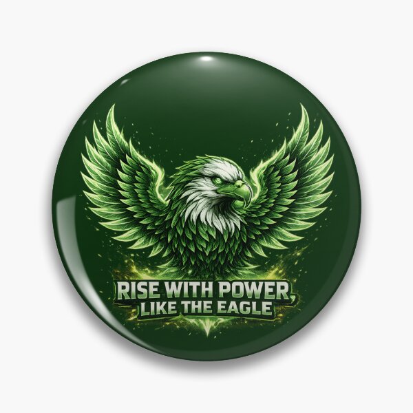 Item preview, Bold Eagle Power – Rise with Strength and Resilience designed and sold by YBsahadow.