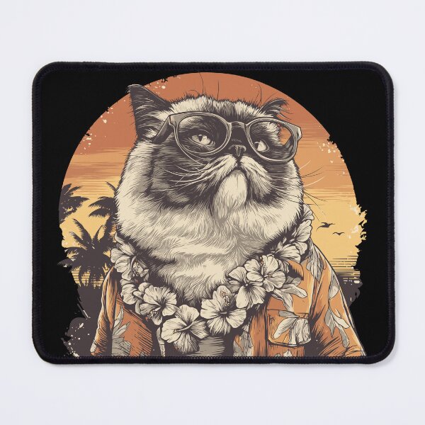 Item preview, Prof Kitty hits the beach designed and sold by ClubVacay.