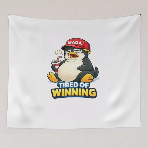 Item preview, Tired of Winning with MAGA designed and sold by Penguin-Arts.