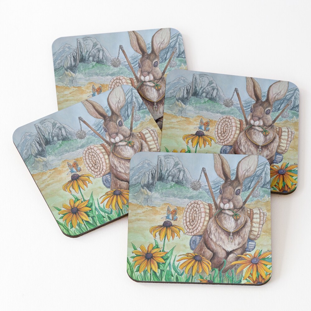 Item preview, Coasters (Set of 4) designed and sold by Rabbitfool.