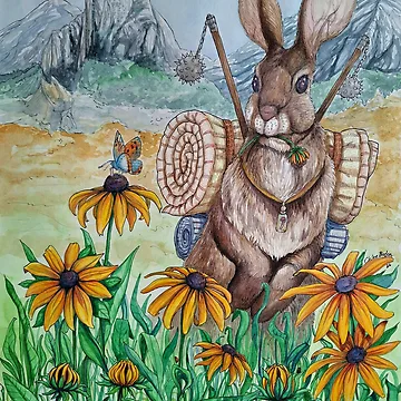 Artwork thumbnail, The Traveler by Rabbitfool