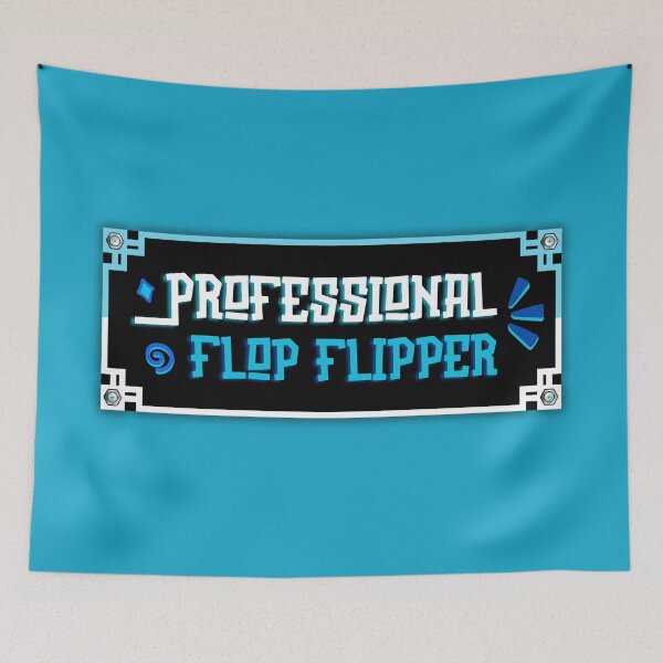 Item preview, Professional Flop Flipper Blue designed and sold by ChicaTees.