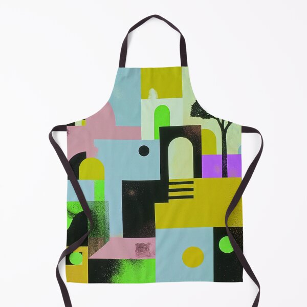 Item preview, Abstract Geometric Cityscape designed and sold by joycrysstudio.