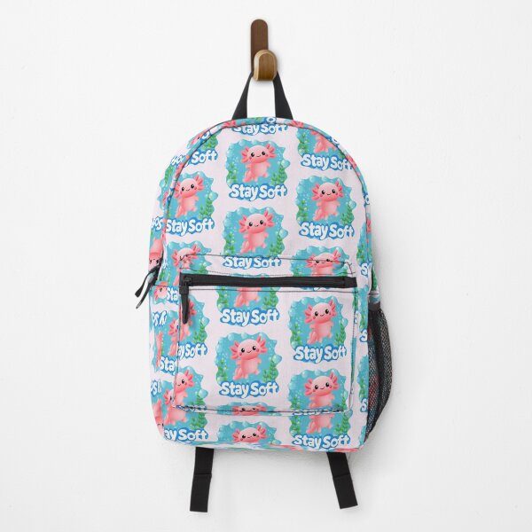 Item preview, Cute Axolotl Art – Stay Soft Aesthetic designed and sold by NotEqualOfficial.