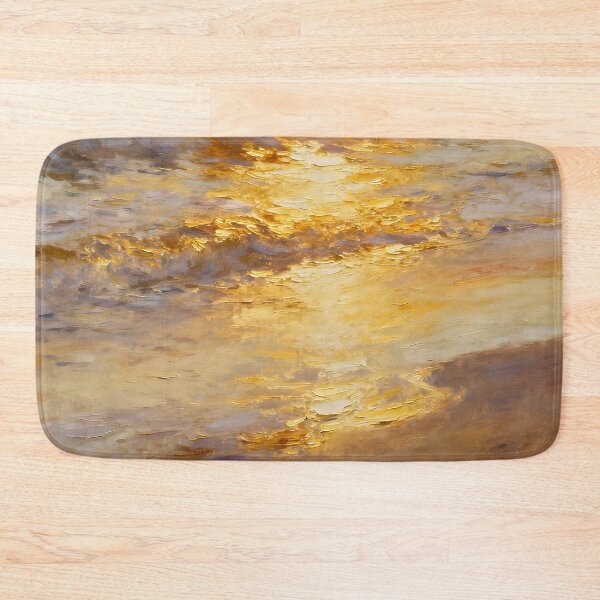 Item preview, Golden Ocean At Sunset designed and sold by Glimmersmith.