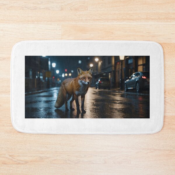 Item preview, Midnight Fox under Neon Rain designed and sold by adill72.