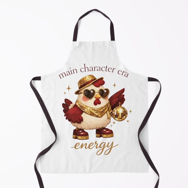 Item preview, Main Character Era Energy – Disco Chicken Funny Aesthetic Design designed and sold by Luvahawb.