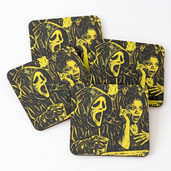 Item preview, SCARY MOVIE! YELLOW AND BLACK INK COMIC COVER  designed and sold by Campbell0395.