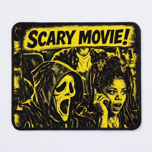 Item preview, SCARY MOVIE! YELLOW AND BLACK INK COMIC COVER designed and sold by Campbell0395.