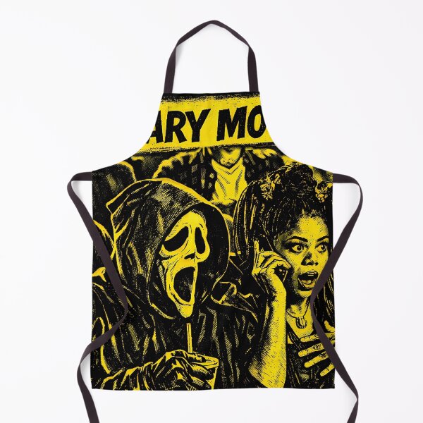 Item preview, SCARY MOVIE! YELLOW AND BLACK INK COMIC COVER designed and sold by Campbell0395.