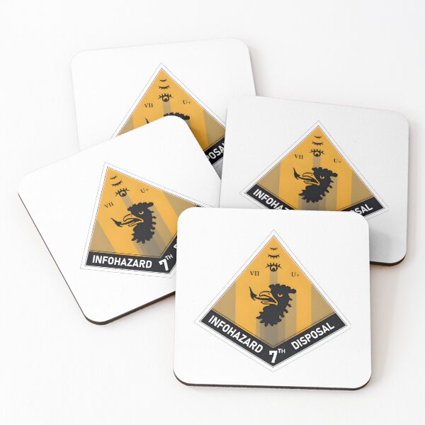 Item preview, 7th Infohazard Disposal Unit Emblem designed and sold by CharlieDesings.