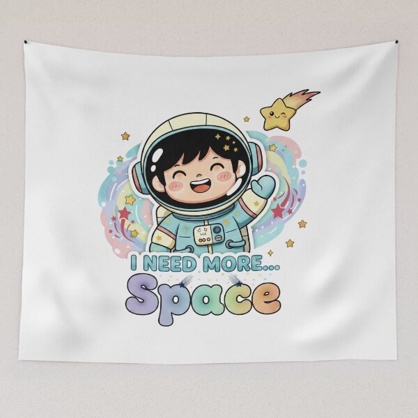 Item preview, I Need More Space Funny Shirt designed and sold by PixelGrafiks.