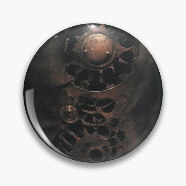 Item preview, Biomechanical Steampunk Core: 3D Industrial Illusion designed and sold by VlodArt.